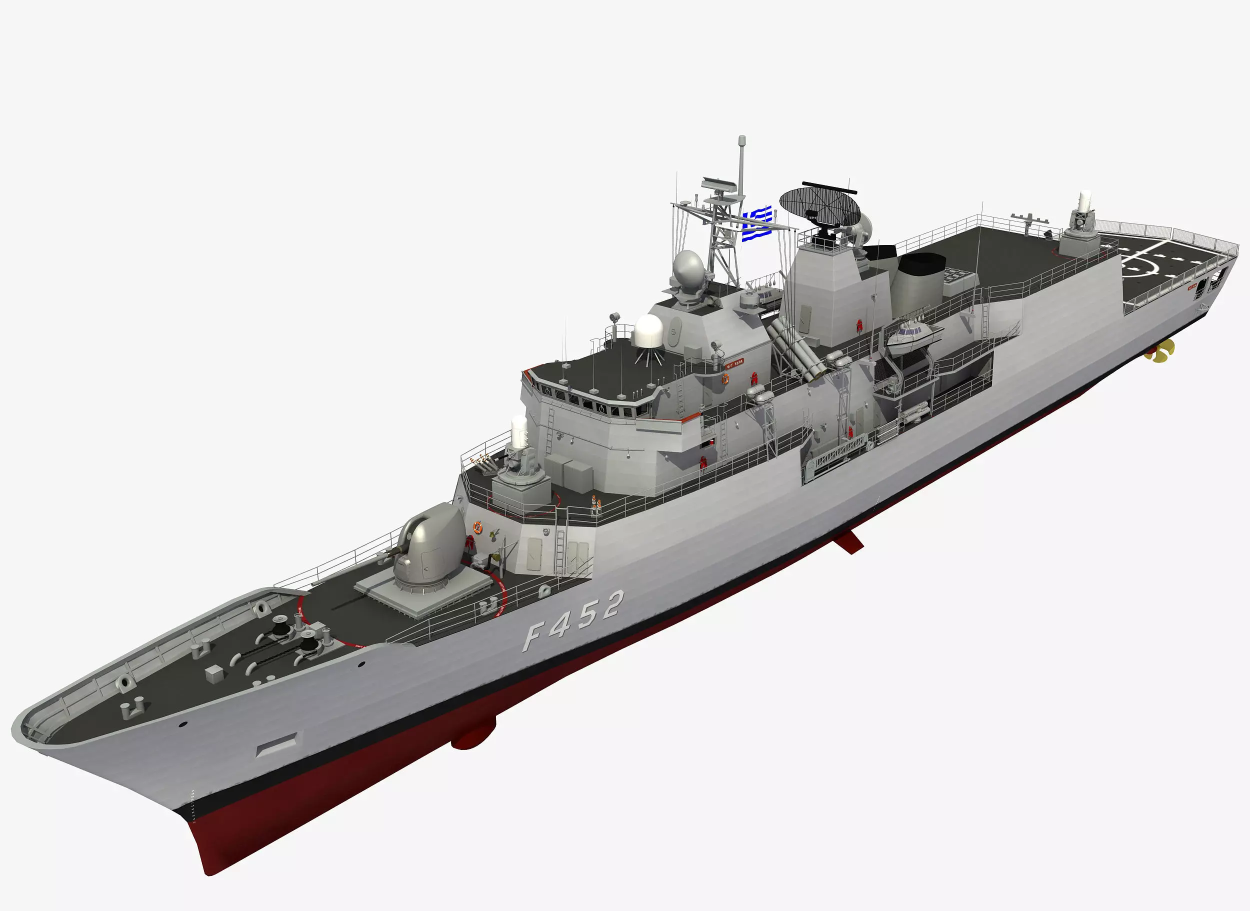 MEKO 200 GREEK HYDRA CLASS FRIGATE HS HYDRA 3D model_0