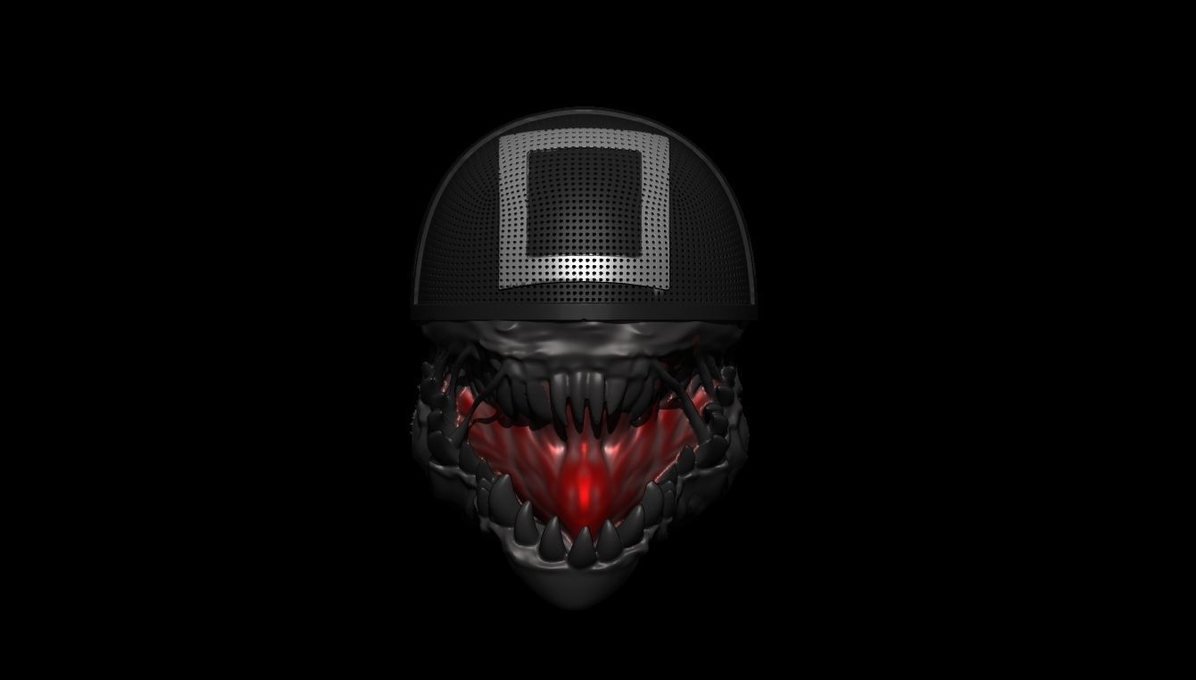 VENOM SQUID GAME - stl for 3D printing 3D print model_1