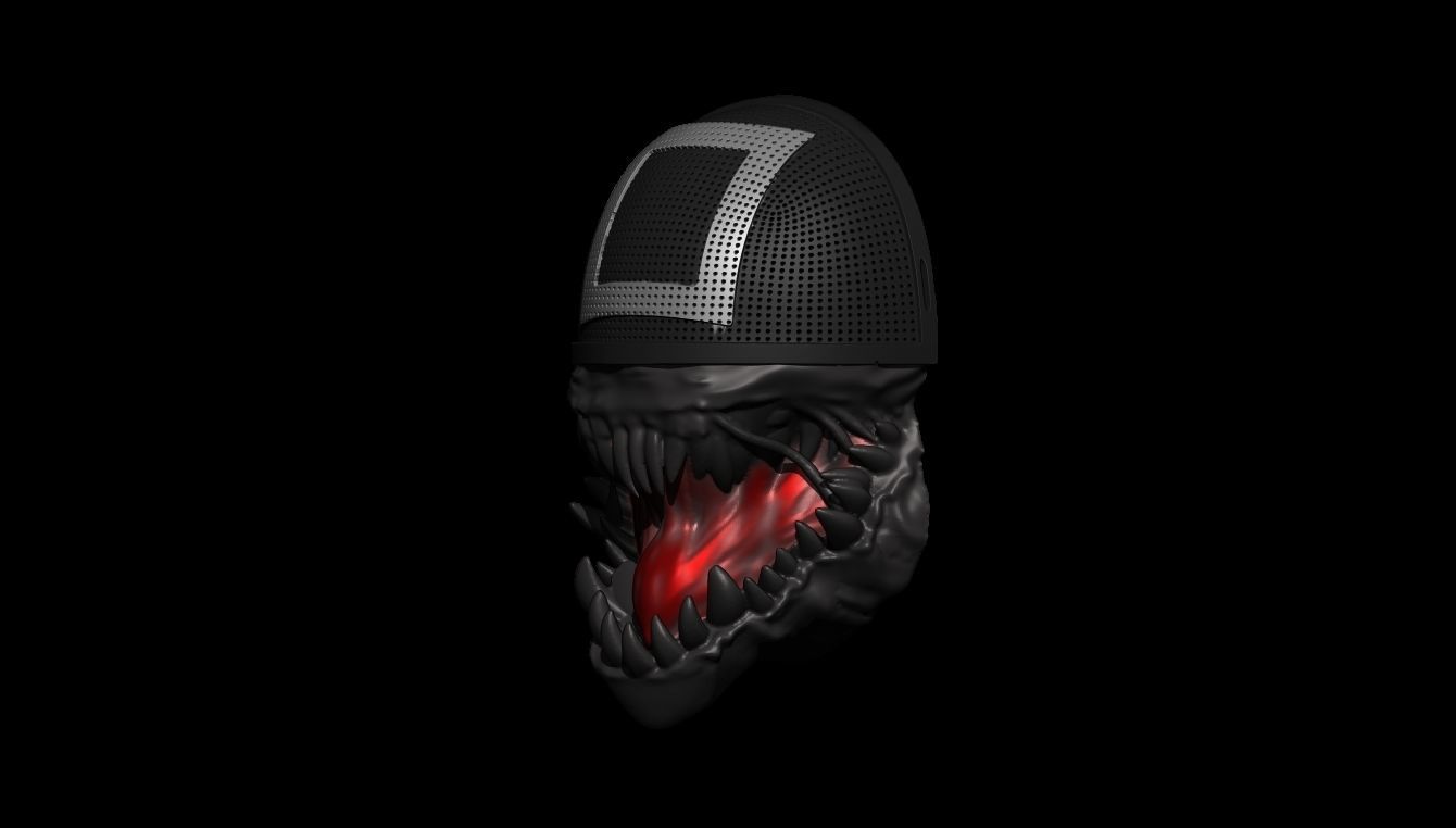 VENOM SQUID GAME - stl for 3D printing 3D print model_2