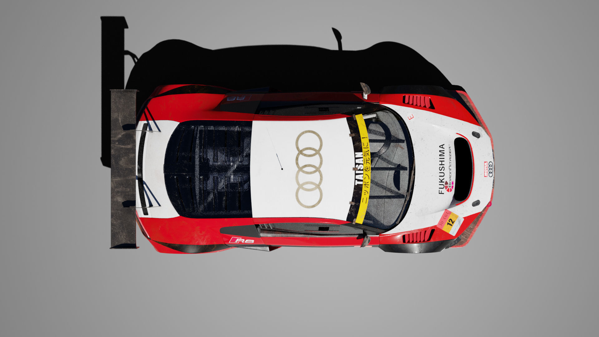 Audi R8 LMS 2014 3D model_8
