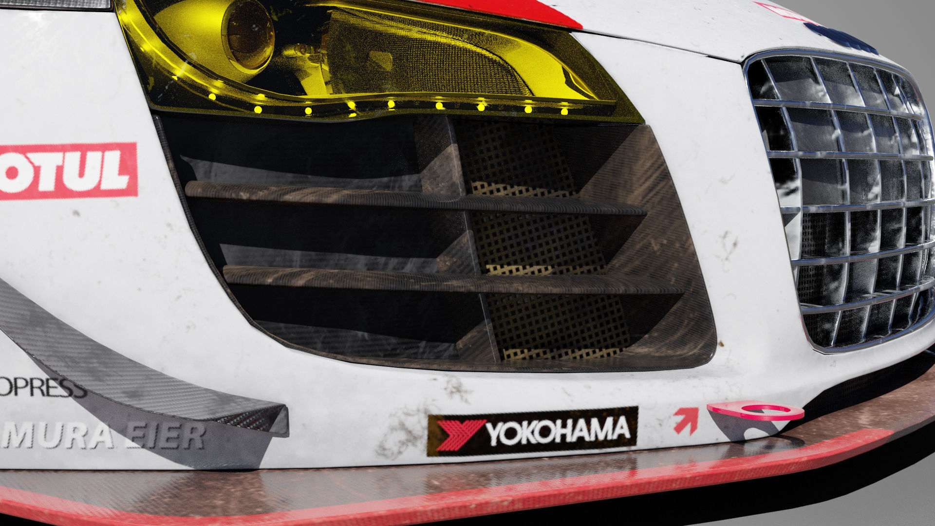 Audi R8 LMS 2014 3D model_20