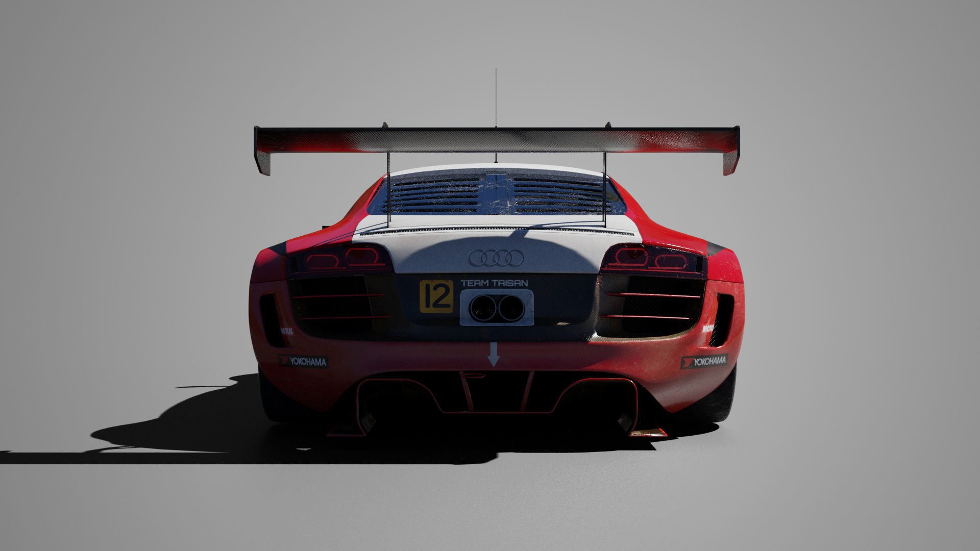 Audi R8 LMS 2014 3D model_6