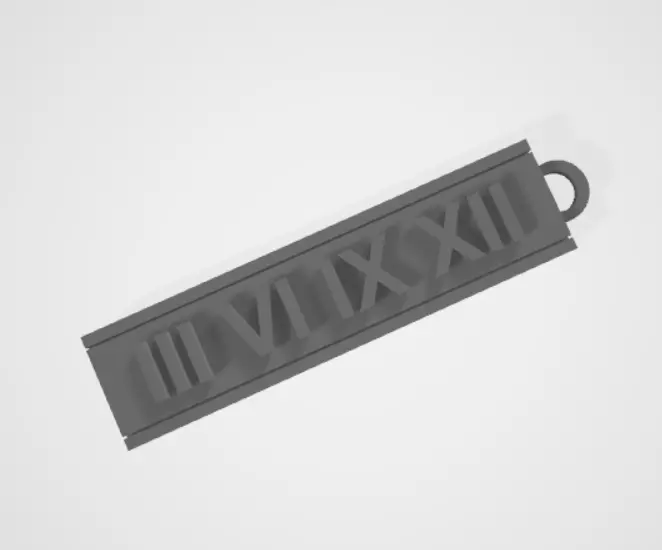 pendant for resin Free 3D print model