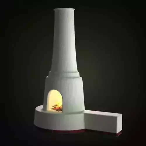 European Modern Fireplace