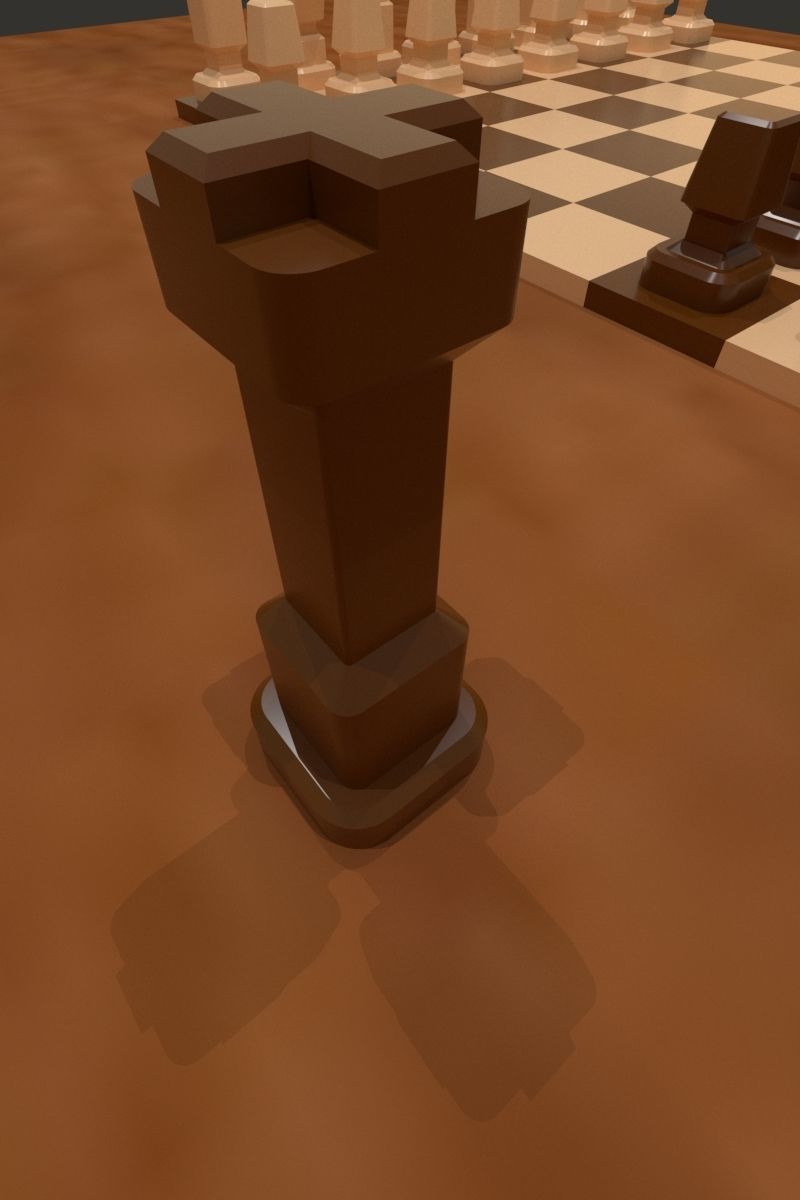 Chess set 01 PRINTABLE 3D print model_7