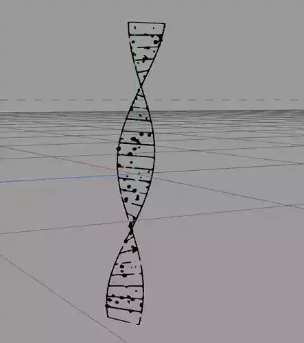 DNA with some kind of virus
