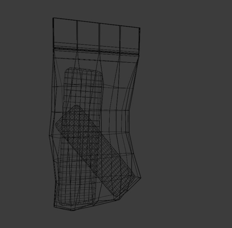 Hashish Bag Low-poly 3D model_4