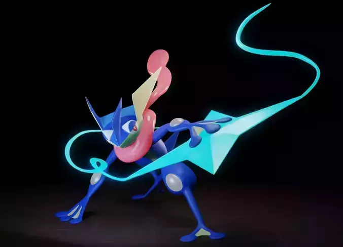 Pokemon Greninja 3D print model