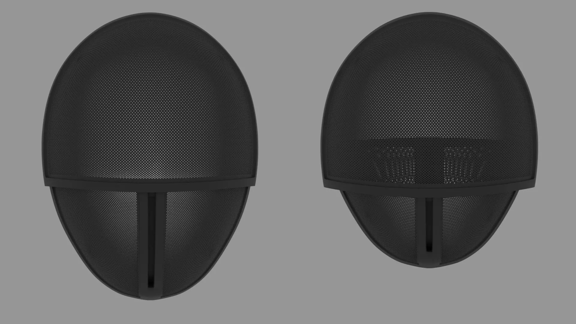 Squid Game Retractable Mask 3D model