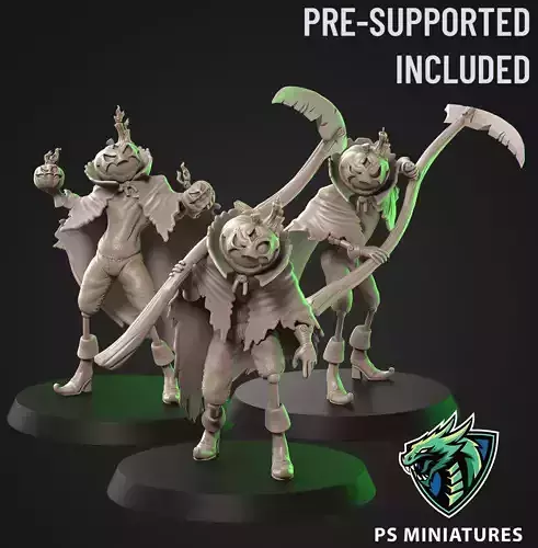 Pumpkin Knight Bundle 3D print model