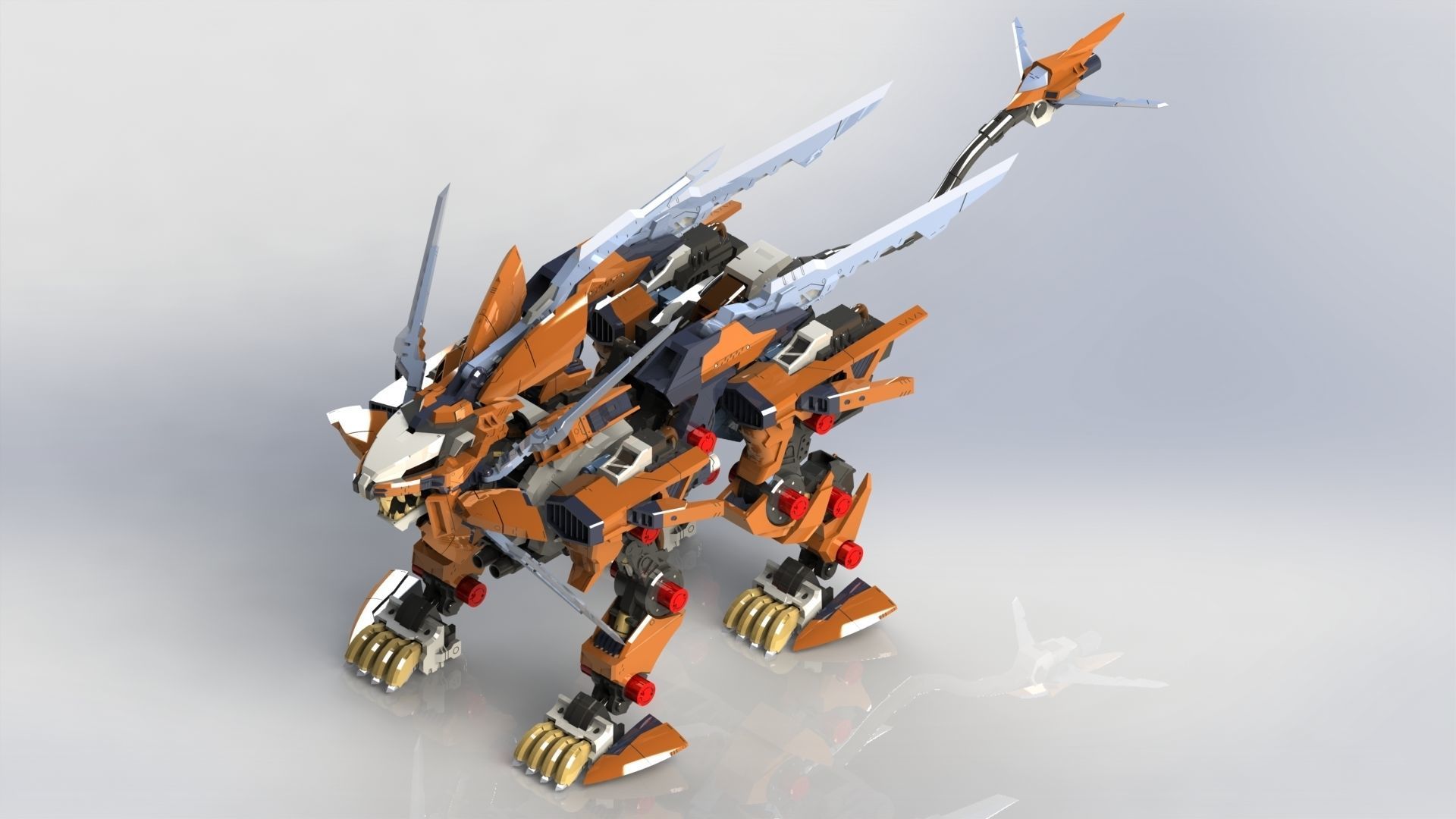 Liger Zero Schneider 3D model_2