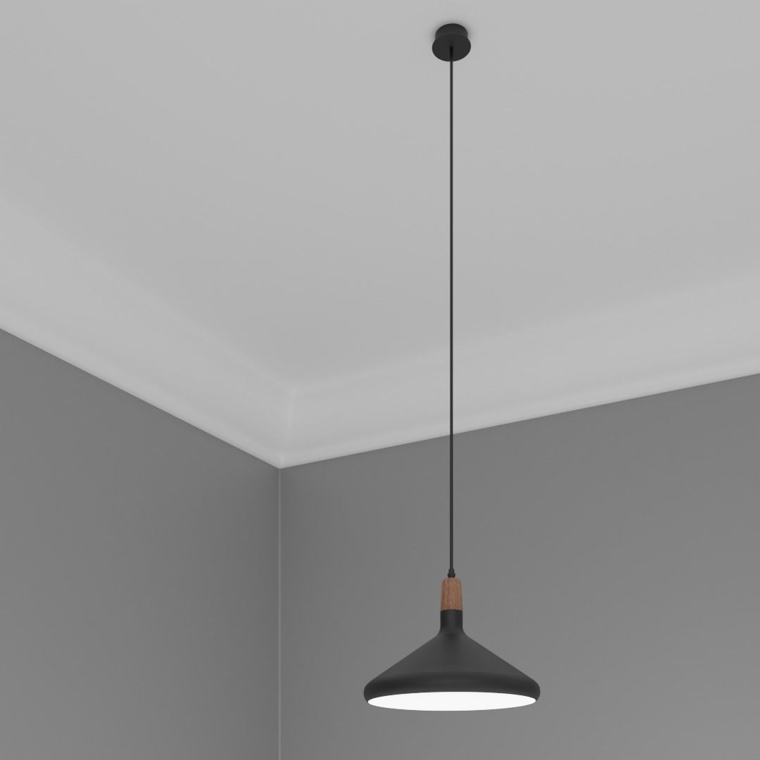 Pendant Ceiling Light P944SW Low-poly 3D model_1