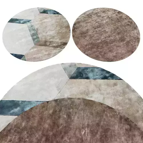 Rugs collection 352 Low-poly 3D model