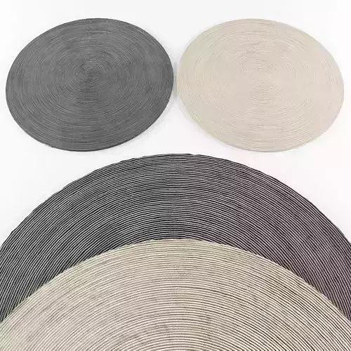 Rugs collection 350 Low-poly 3D model