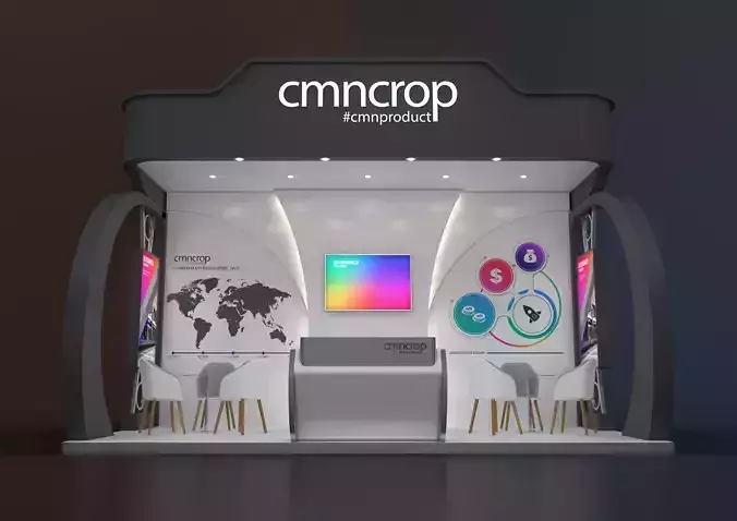 exhibition stand 18 sqm