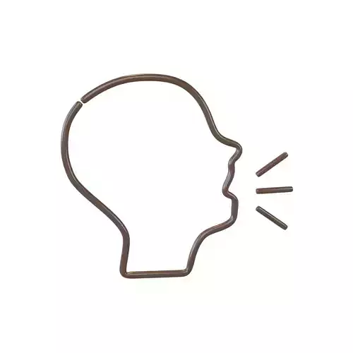 Neon Speaking Head v1 006