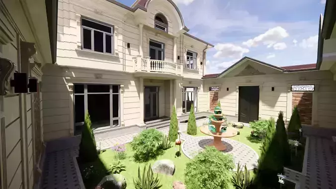 Classic exterior house