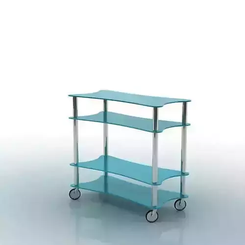 Shelf Unit On Wheels