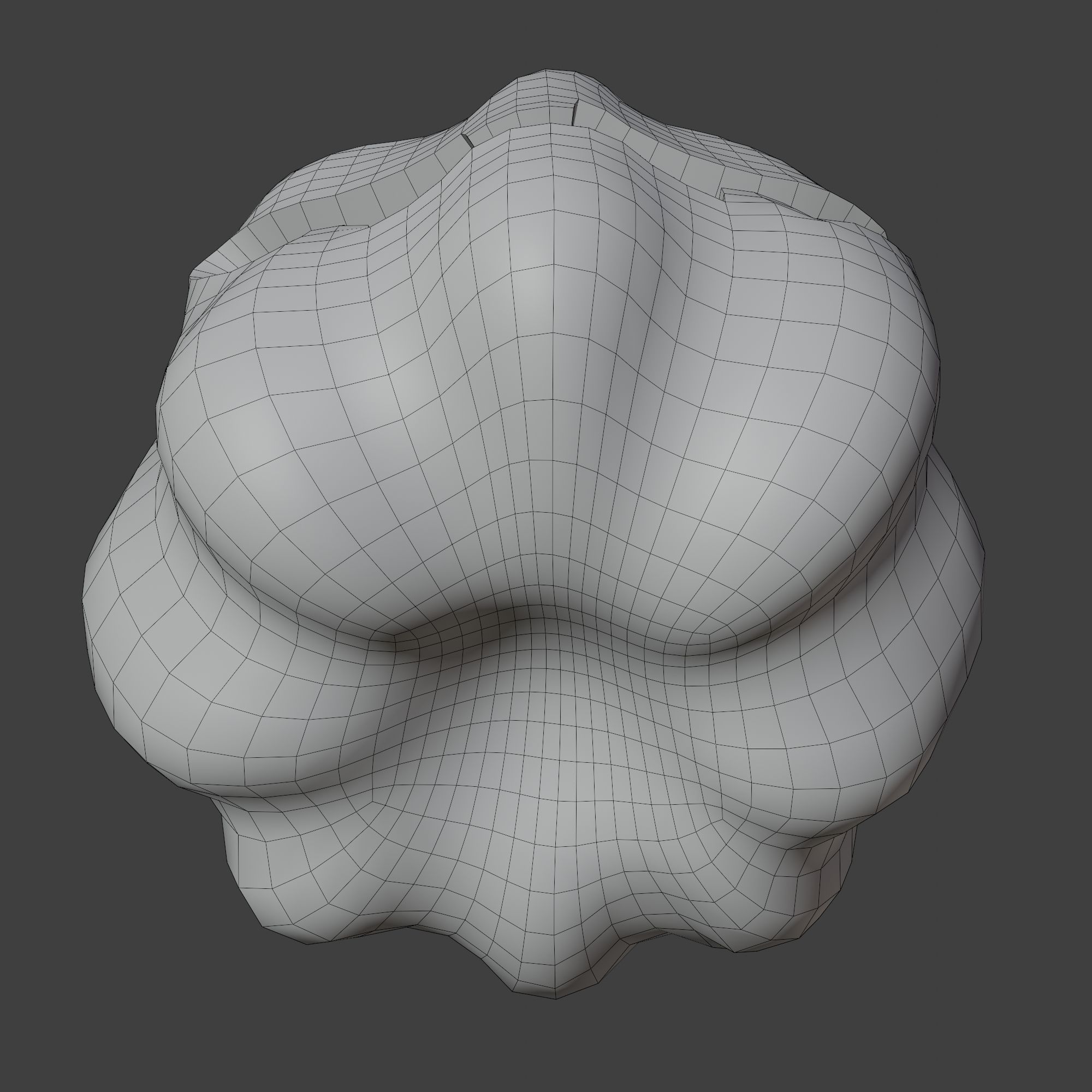 Cute and Funny Halloween Jack-o-Lantern Pumpkin 3D model_18