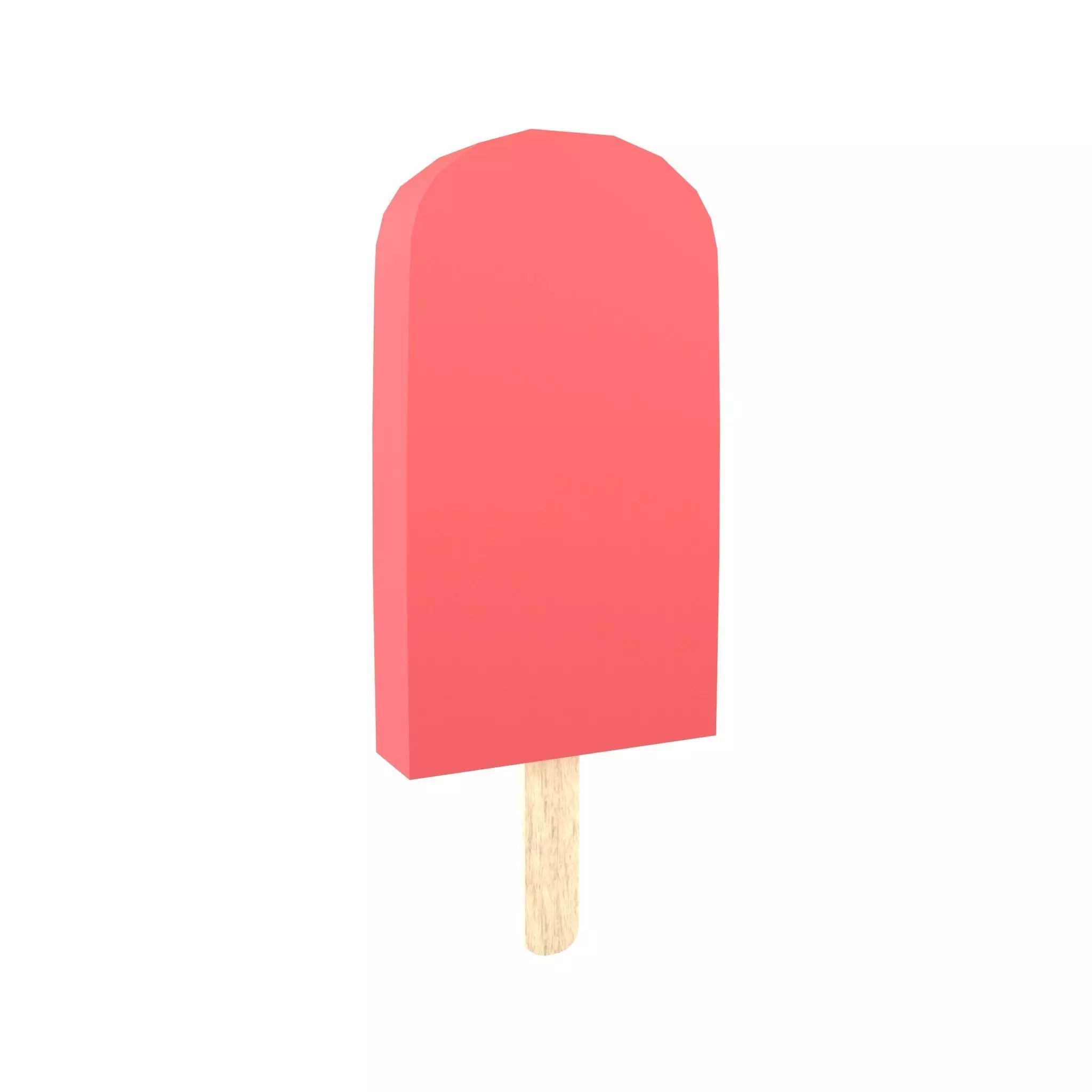 Ice Lolly v1 002 Low-poly 3D model_0