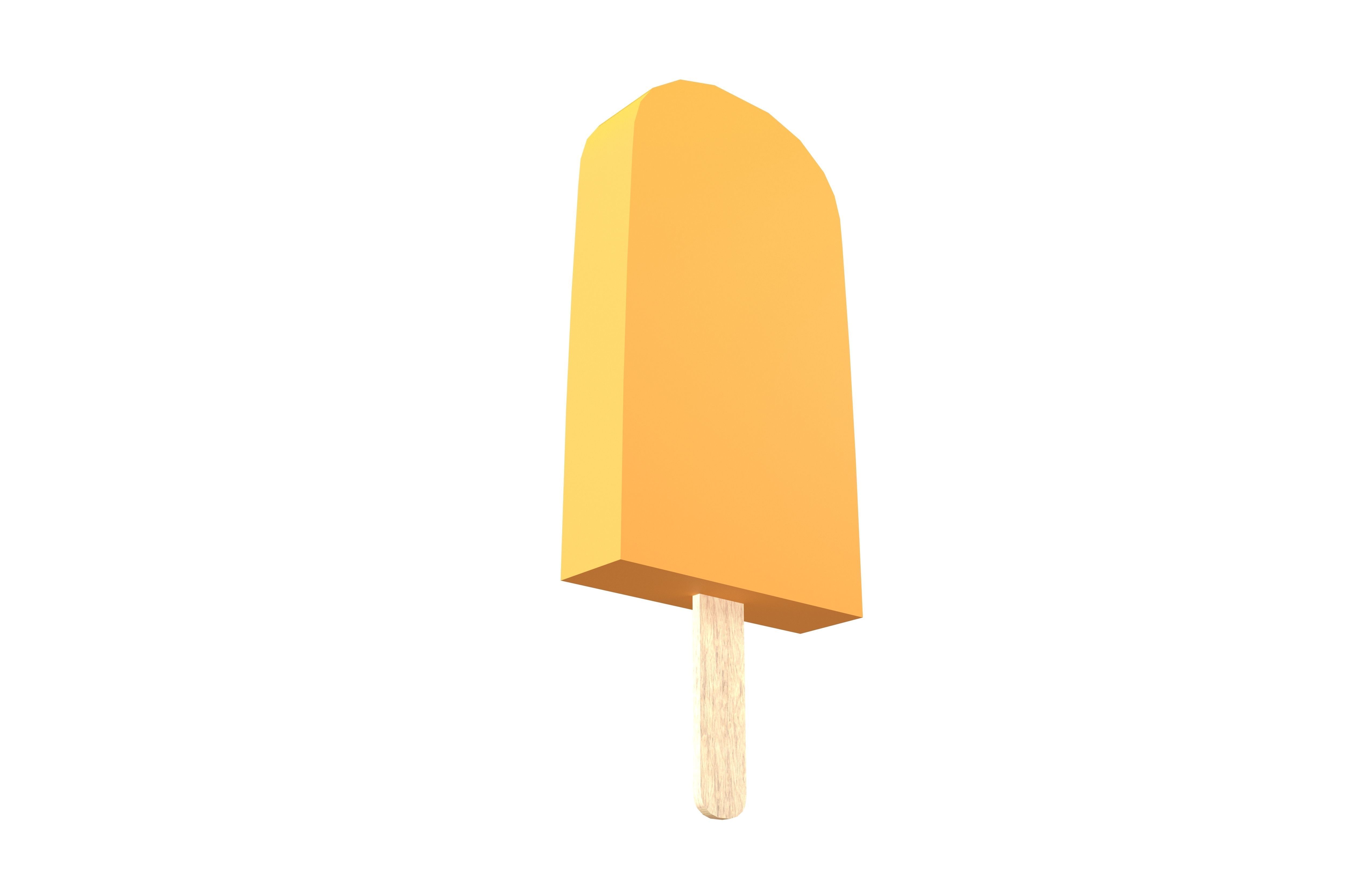 Ice Lolly v1 003 Low-poly 3D model_2