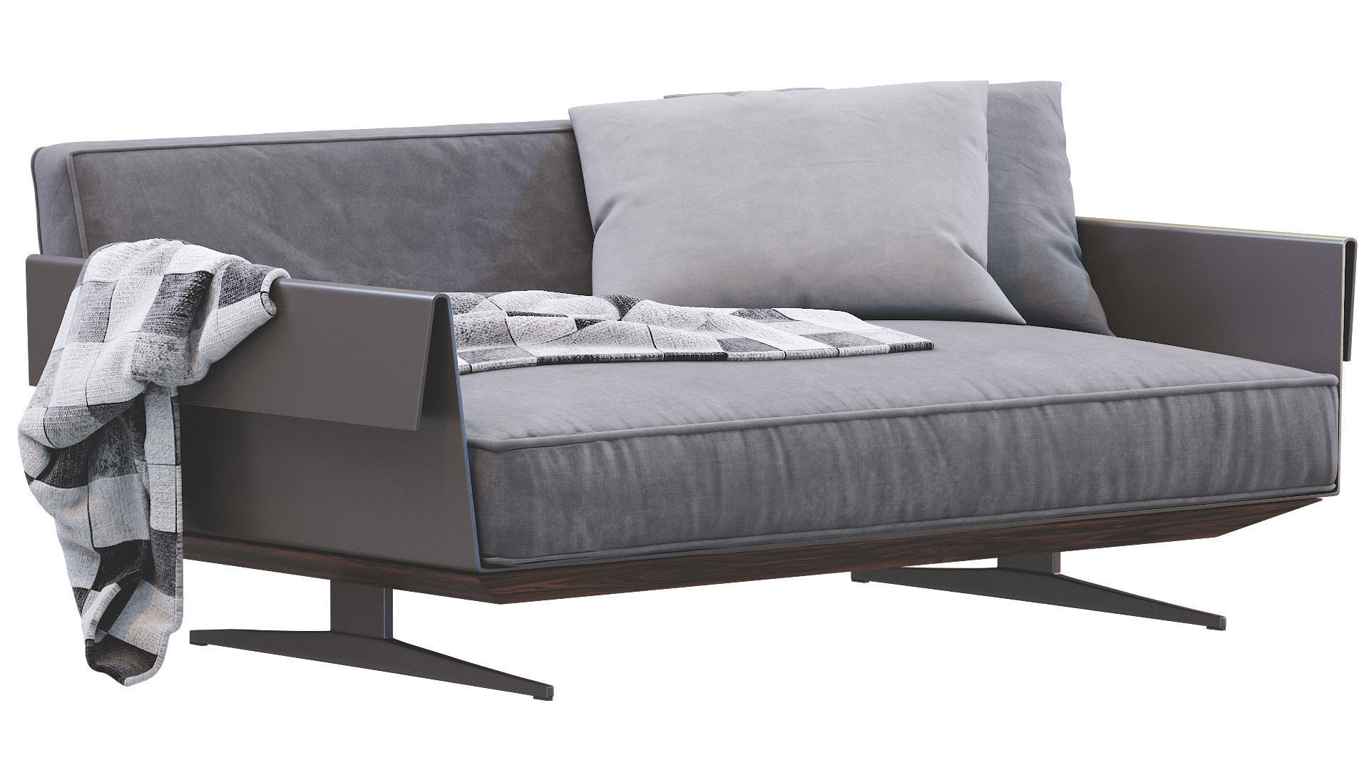 Sofa Bretton By Flexform 3D model_2