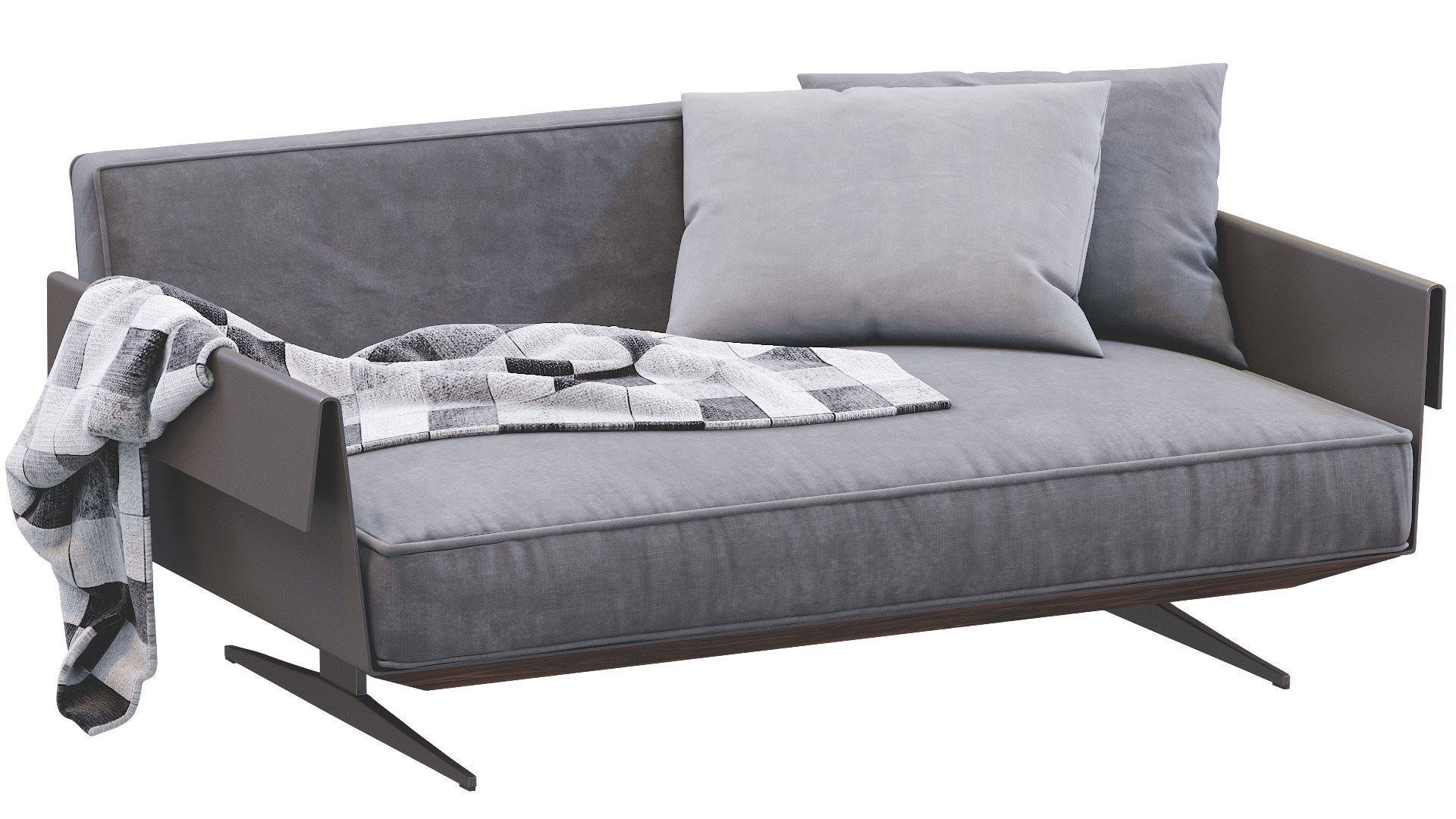 Sofa Bretton By Flexform 3D model_1