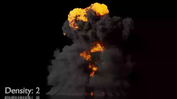 Fuel  Explosion 3D model