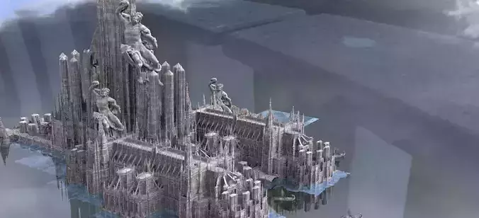 Ancient Greek collosal city  1