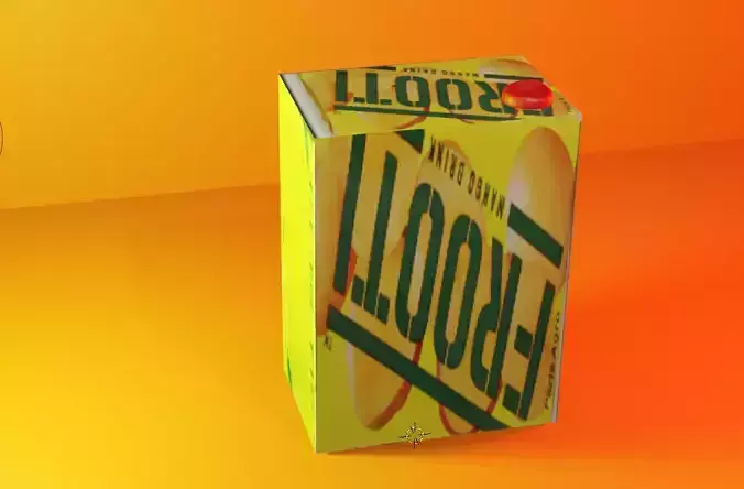 fruti juice for 3d moddel