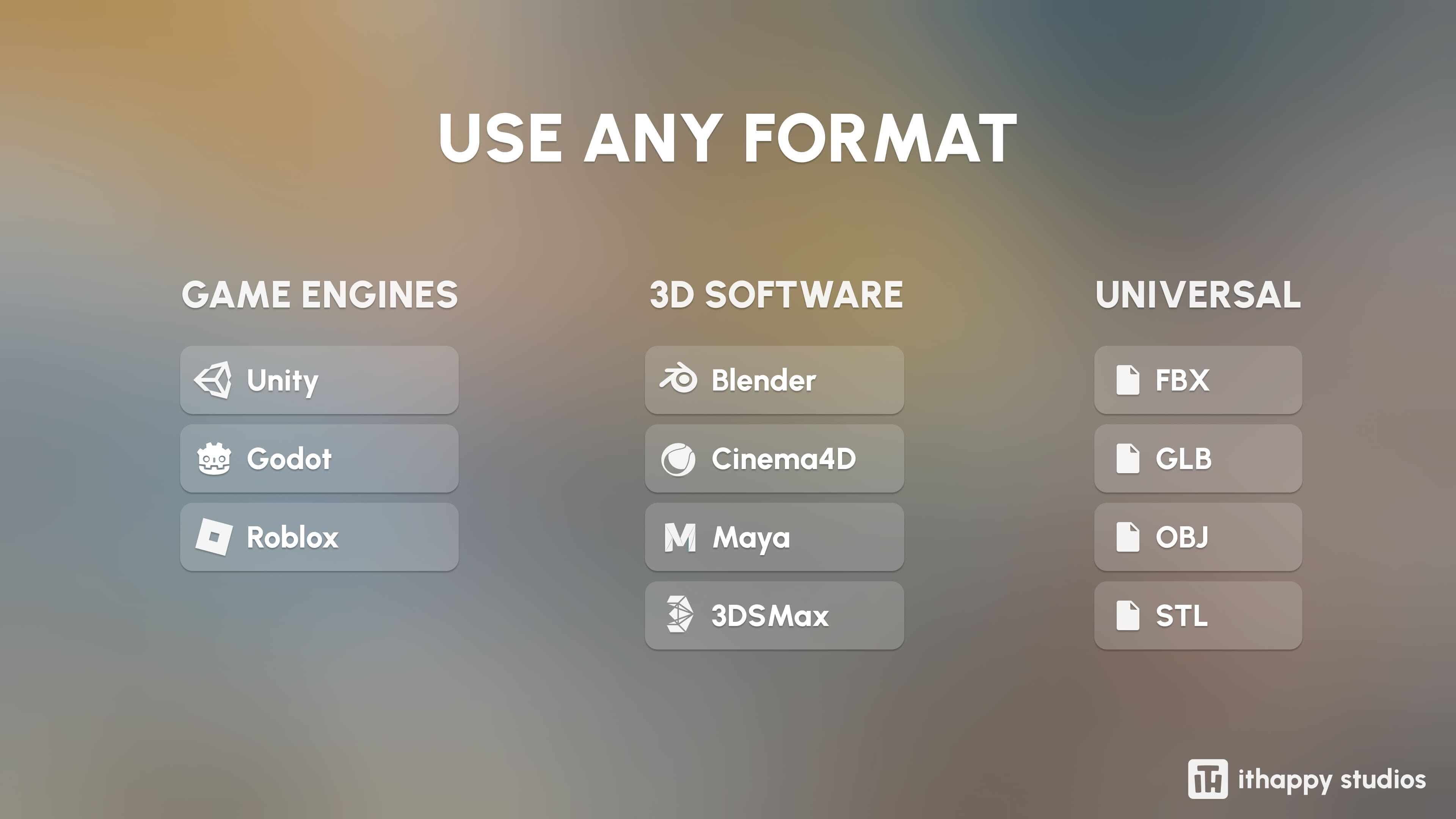 Office Low-poly 3D model_1