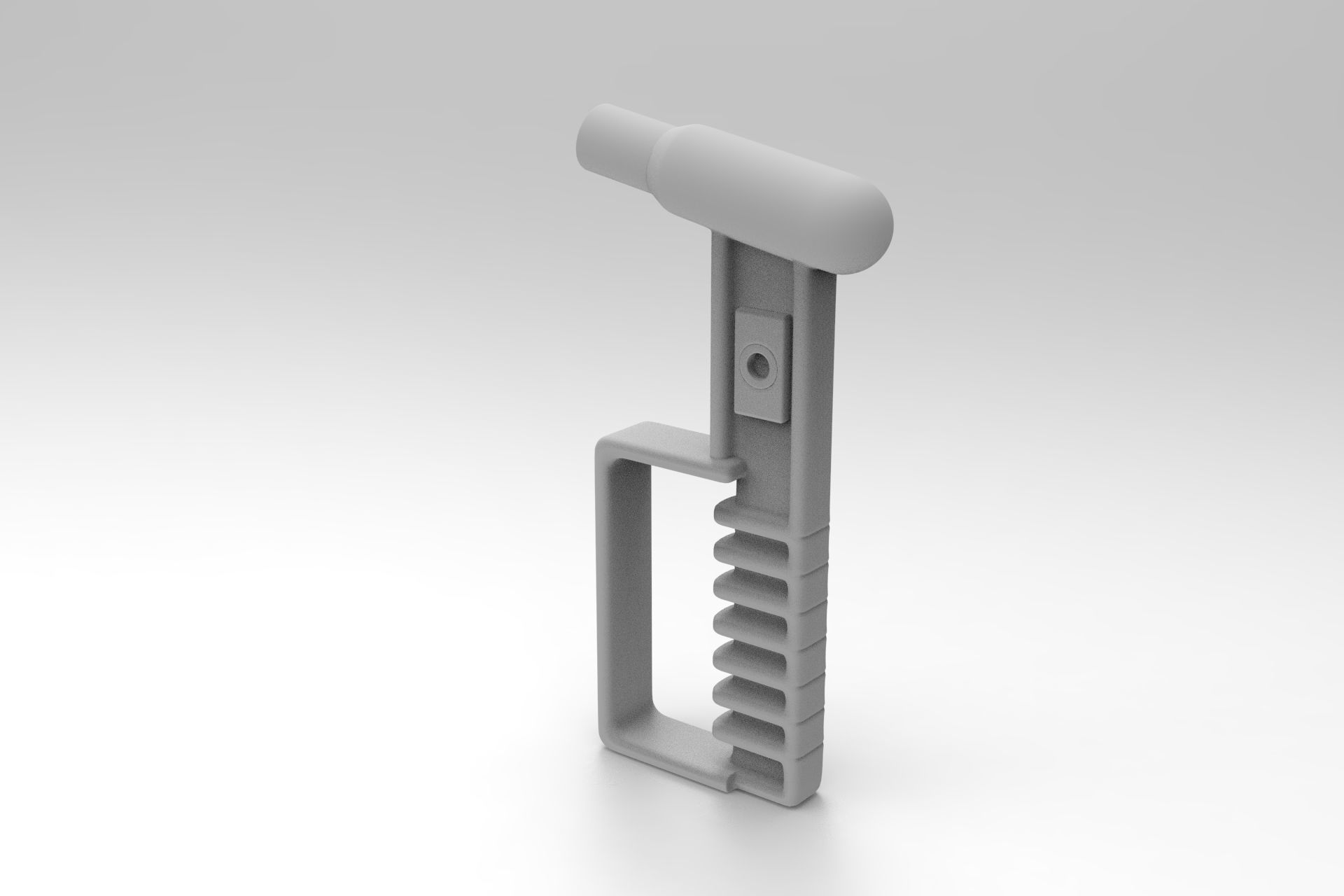 Emergency Exit Hammer Low-poly 3D model_7