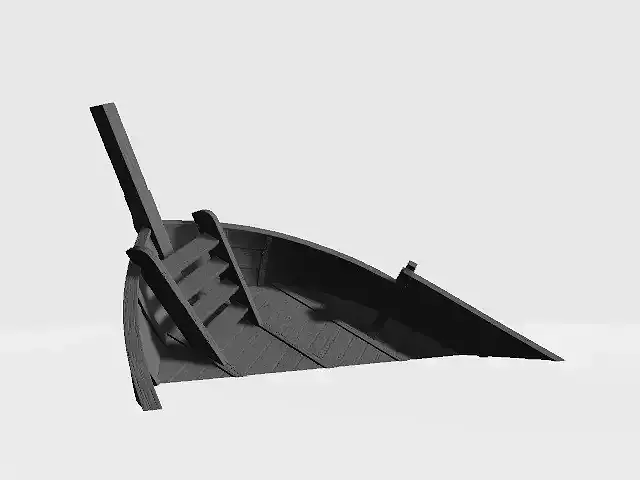 Medieval Kogge wreck 