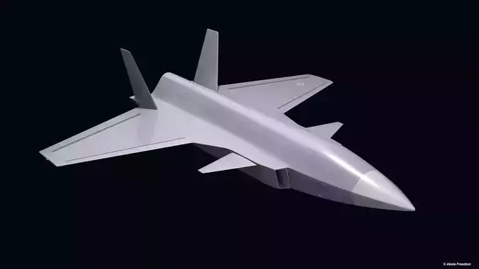 MIUS UCAV 3D model