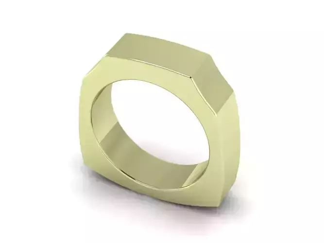 Wedding Gold Ring-12 3D print model