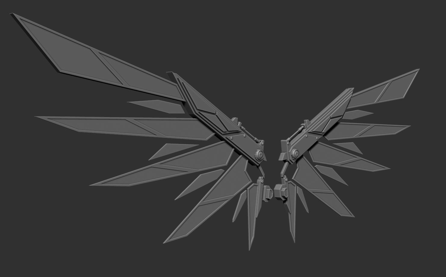 Wings Pack 3D model_3