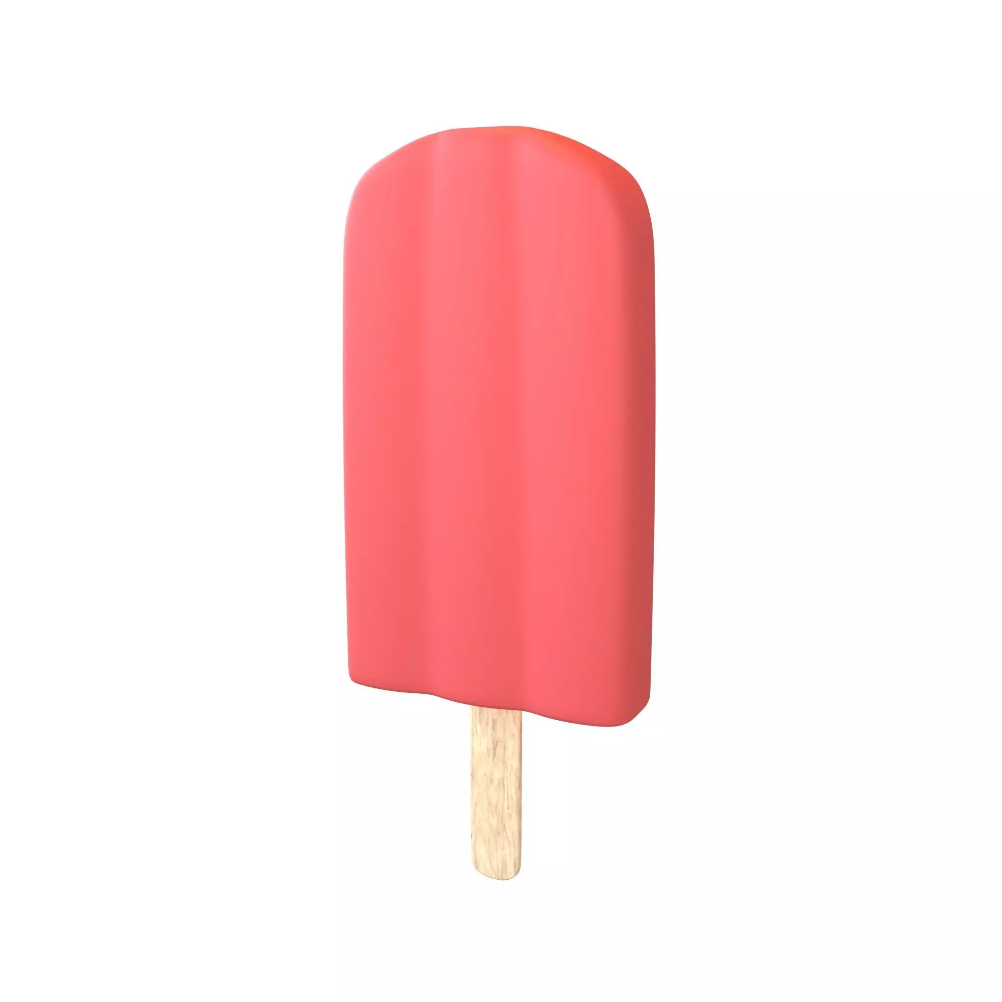 Ice Lolly v2 002 Low-poly 3D model_0