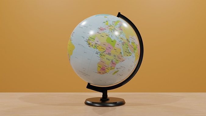 Globe Free 3D model