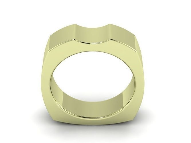 Wedding Gold Ring-15 3D print model