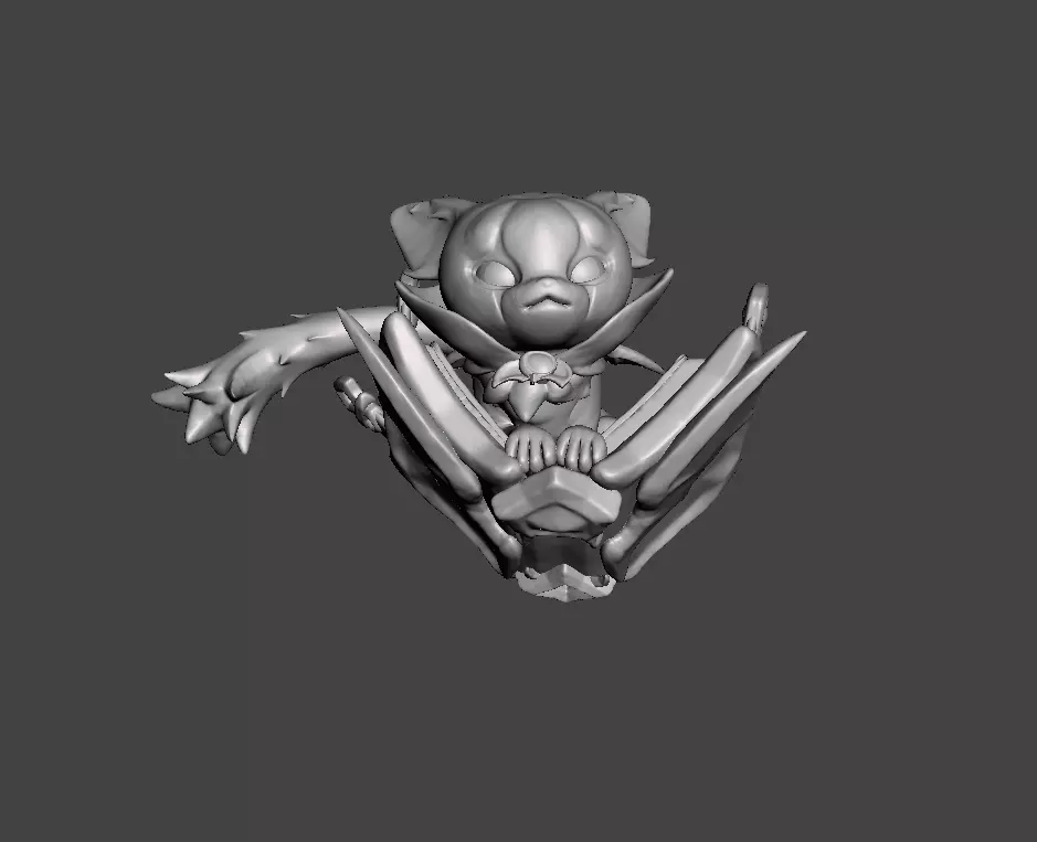 Bewitching Yuumi 3D Model 3D print model_0