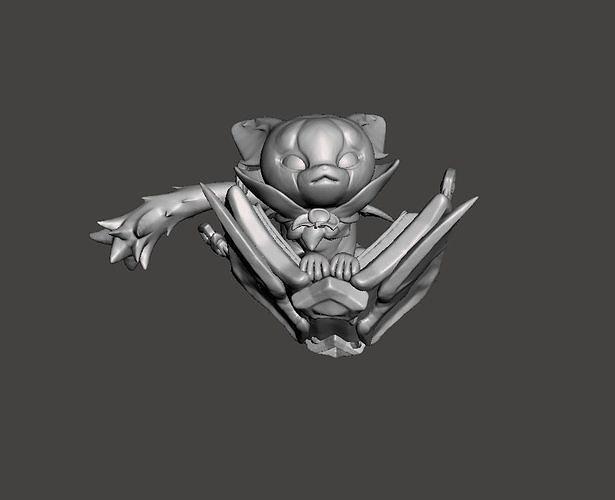 Bewitching Yuumi 3D Model 3D print model