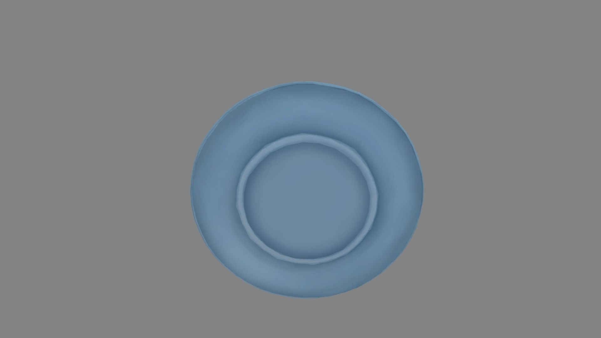 Chinese Food - Fried Garlic Moss - kitten plate Low-poly 3D model_3