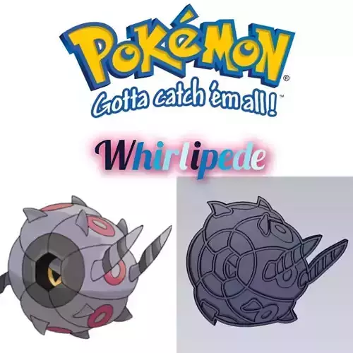 Amazing Pokemon Whirlipede Cookie Cutter Stamp Cake Decorating 