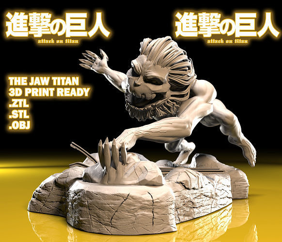 the jaw titan 3D print model