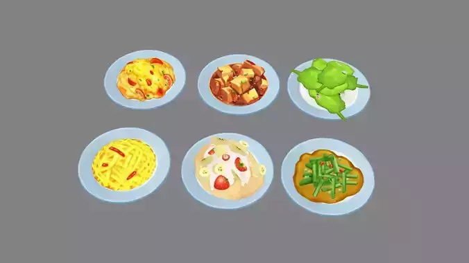 Cartoon Chinese Dishes - Delicious Food - kitten plate