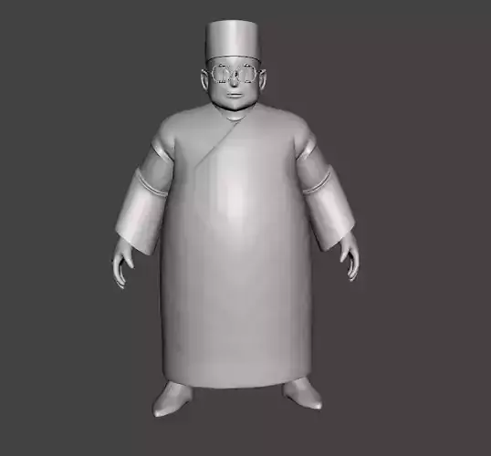 The Registration Member 3D Model