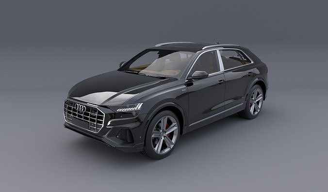 Audi Q8 2020 3D model