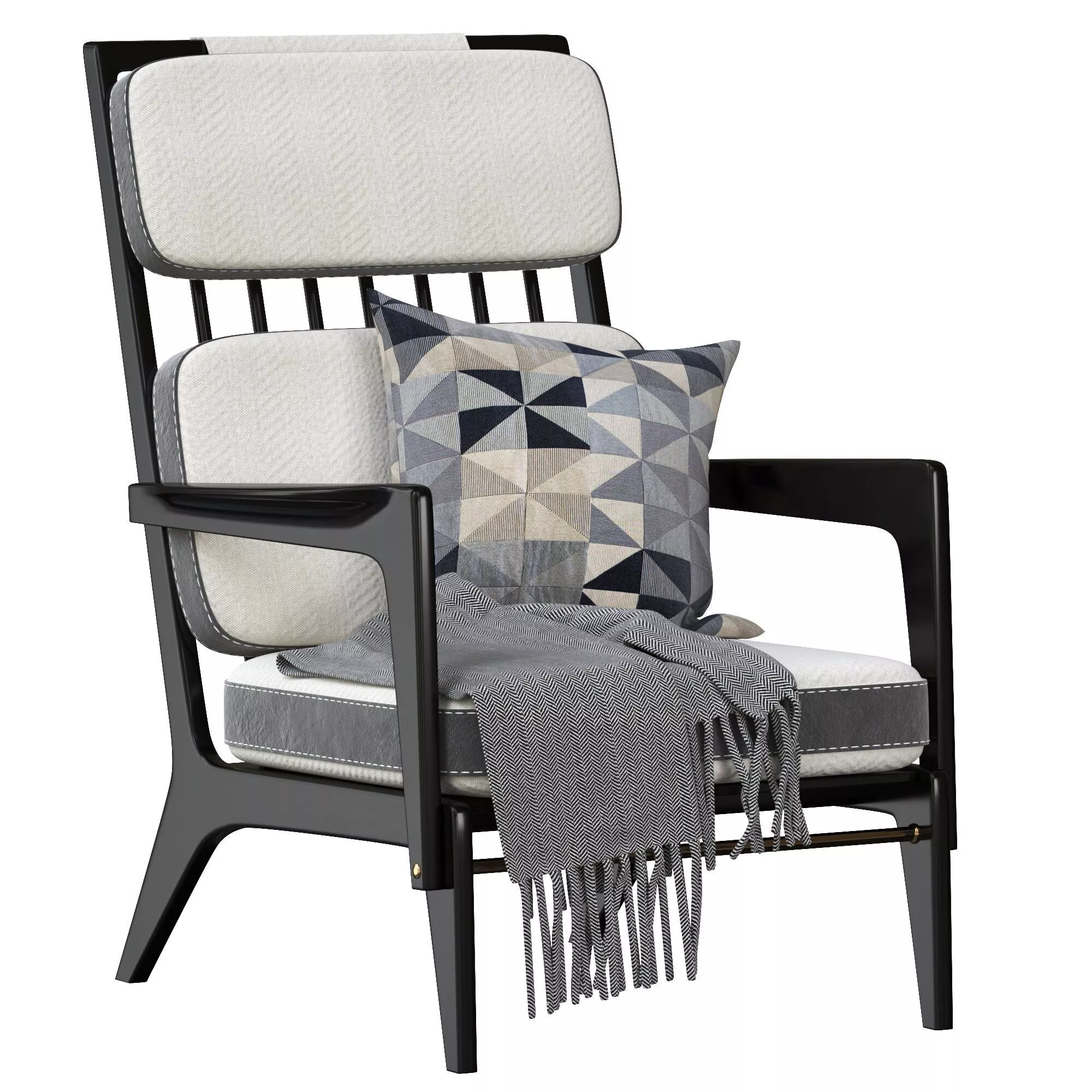 Benchmark Gleda High Armchair 3D model