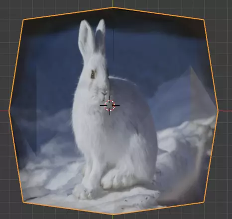 LowPolyPillow rabbit in snow Free low-poly 3D model