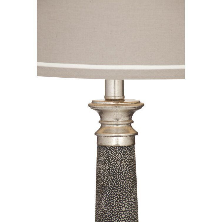 Wagenen Gray Shagreen Table Lamp Light 3D model_3